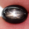 1.81 Ct. Oval Cabochon Natural Black Star Sapphire Good 6 Rays Unheated 1.81 Ct. Oval Cabochon Natural Black Star Sapphire Good 6 Rays Unheated