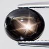 3.11 Ct. Natural Gemstone Black Star Sapphire Good 6 Rays Oval Cabochon 3.11 Ct. Natural Gemstone Black Star Sapphire Good 6 Rays Oval Cabochon