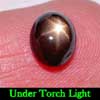 Oval Cabochon 2.06 Ct. Natural Black Star Sapphire 6 Rays Unheated