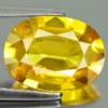 Yellow Sapphire 4.58 Ct. Clean Oval 12.8 x 9.6 Mm. Natural Gemstone Thailand