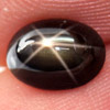 2.02 Ct. Oval Cabochon Natural Black 6 Rays Star Sapphire