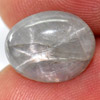 7.10 Ct. Ravishing Oval Cabochon Natural Gem 6 Ray Gray Star Sapphire 7.10 Ct. Ravishing Oval Cabochon Natural Gem 6 Ray Gray Star Sapphire