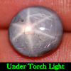 7.54 Ct. Oval Cabochon Natural Gem Gray 6 Ray Star Sapphire Unheated 7.54 Ct. Oval Cabochon Natural Gem Gray 6 Ray Star Sapphire Unheated