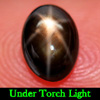 1.06 Ct. Oval Cabochon Natural Good 6 Rays Black Star Sapphire Gemstone 1.06 Ct. Oval Cabochon Natural Good 6 Rays Black Star Sapphire Gemstone