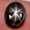 6.16 Ct. Oval Cabochon Natural Gem Black 6 Rays Star Sapphire 6.16 Ct. Oval Cabochon Natural Gem Black 6 Rays Star Sapphire