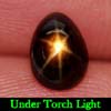 1.34 Ct. Pear Cabochon Natural Gem Lucky 6 Ray Yellow Star Sapphire 1.34 Ct. Pear Cabochon Natural Gem Lucky 6 Ray Yellow Star Sapphire
