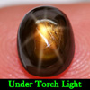 2.25 Ct. Oval Cab Natural Lucky 6 Ray Yellow Star Sapphire Gemstone Unheated 2.25 Ct. Oval Cab Natural Lucky 6 Ray Yellow Star Sapphire Gemstone Unheated