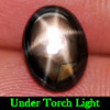 2.65 Ct. Oval Cabochon Natural Gemstone Black 6 Rays Star Sapphire 2.65 Ct. Oval Cabochon Natural Gemstone Black 6 Rays Star Sapphire