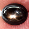 2.29 Ct. Oval Cabochon Natural Gem Lucky 6 Ray Black Star Sapphire 2.29 Ct. Oval Cabochon Natural Gem Lucky 6 Ray Black Star Sapphire