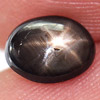 1.12 Ct. Stunning Natural Gemstone 6 Ray Black Star Sapphire Oval Cabochon 1.12 Ct. Stunning Natural Gemstone 6 Ray Black Star Sapphire Oval Cabochon