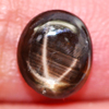 1.26 Ct. Natural 6 Ray Black Star Oval Cab Sapphire Gemstone 1.26 Ct. Natural 6 Ray Black Star Oval Cab Sapphire Gemstone
