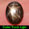 1.39 Ct. Natural 6 Ray Black Star Oval Cab Sapphire Gemstone 1.39 Ct. Natural 6 Ray Black Star Oval Cab Sapphire Gemstone