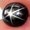 1.87 Ct. Oval Cabochon Natural Black Star Sapphire 6 Rays 1.87 Ct. Oval Cabochon Natural Black Star Sapphire 6 Rays