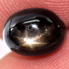 2.83 Ct. Oval Cabochon Natural Black Star Sapphire 6 Rays 2.83 Ct. Oval Cabochon Natural Black Star Sapphire 6 Rays