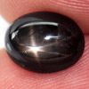 2.34 Ct. Oval Cabochon Natural Black Star Sapphire 6 Rays 2.34 Ct. Oval Cabochon Natural Black Star Sapphire 6 Rays
