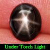 2.09 Ct. Oval Cab Natural Black Star Sapphire 6 Rays Gemstone 2.09 Ct. Oval Cab Natural Black Star Sapphire 6 Rays Gemstone