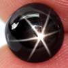 2.06 Ct. Attractive Oval Cabochon Natural Gemstone Black Star Sapphire 6 Rays