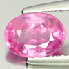 Certified 1.10 Ct. Delightful Natural Pink Sapphire Oval Shape Gemstone