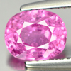 Certified 1.85 Ct. Natural Pink Sapphire Oval Shape Gemstone Madagascar