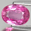 Pink Sapphire 0.91 Ct. Oval Shape 7.4 x 5.5 Mm. Natural Gemstone Madagascar
