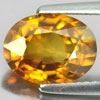 Certified Yellow Sapphire 3.01 Ct. VVS Oval 7.42 x 9.78 Mm. Natural Gem Thailand