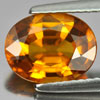 Yellow Sapphire 3.19 Ct. Certified VVS Oval 7.68 x 9.87 Mm. Natural Gem Thailand