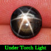 2.00 Ct. Natural Gemstone 6 Rays Black Star Sapphire Oval Cabochon 2.00 Ct. Natural Gemstone 6 Rays Black Star Sapphire Oval Cabochon