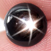 1.69 Ct. Round Cabochon Natural Gemstone 6 Ray Black Star Sapphire 1.69 Ct. Round Cabochon Natural Gemstone 6 Ray Black Star Sapphire