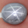 Unheated 3.55 Ct. Natural Oval Cabochon Gray Star Sapphire 6 Rays Gemstone Unheated 3.55 Ct. Natural Oval Cabochon Gray Star Sapphire 6 Rays Gemstone