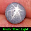 Unheated 4.08 Ct. Natural Oval Cabochon Gray Star Sapphire 6 Rays Gemstone Unheated 4.08 Ct. Natural Oval Cabochon Gray Star Sapphire 6 Rays Gemstone