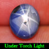 Unheated 4.68 Ct. Oval Cabochon Natural Blue Star Sapphire 6 Rays Gemstone Unheated 4.68 Ct. Oval Cabochon Natural Blue Star Sapphire 6 Rays Gemstone