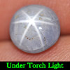3.44 Ct. Natural Oval Cabochon Gray Star Sapphire 6 Rays Gemstone Unheated 3.44 Ct. Natural Oval Cabochon Gray Star Sapphire 6 Rays Gemstone Unheated