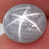 2.67 Ct. Natural Gem Gray Star Sapphire 6 Rays Oval Cab Thailand 2.67 Ct. Natural Gem Gray Star Sapphire 6 Rays Oval Cab Thailand