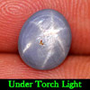 1.92 Ct. Natural Gem Blue Star Sapphire 6 Rays Oval Cab Unheated 1.92 Ct. Natural Gem Blue Star Sapphire 6 Rays Oval Cab Unheated