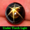 Certified 8.97 Ct. Natural Gemstone Golden Star Sapphire 6 Rays Oval Cabochon Certified 8.97 Ct. Natural Gemstone Golden Star Sapphire 6 Rays Oval Cabochon