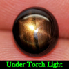 Certified Star Sapphire Golden 6 Ray 2.26 Ct Oval Cab 6.18 x 7.46 Mm Natural Gem Certified Star Sapphire Golden 6 Ray 2.26 Ct Oval Cab 6.18 x 7.46 Mm Natural Gem