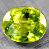 0.74 Ct. Oval Shape Natural Gemstone Greenish Yellow Sapphire