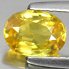 Yellow Sapphire 1.13 Ct. VVS Oval 7.1 x 5.2 Mm. Natural Gemstone From Thailand