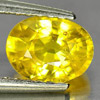 Yellow Sapphire 1.06 Ct. Oval Shape 6.8 x 5.2 x 3.6 Mm. Natural Gem Thailand