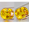 Yellow Sapphire 8.06 Ct. Clean Cushion 12.6 x 10.1 Mm. Natural Gemstone Thailand