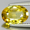 Yellow Sapphire 1.89 Ct. Oval Shape 9.5 x 6.5 Mm. Natural Gemstone From Thailand