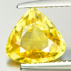 Yellow Sapphire 2.74 Ct. Pear Shape 9.5 x 8.9 Mm. Natural Gemstone Thailand