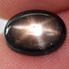 1.36 Ct. Natural Gemstone Oval Cabochon Black Star Sapphire 6 Rays
