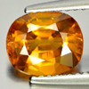 Orangish Yellow Sapphire 2.13 Ct. Cushion 8.2 x 6.9 Mm. Natural Gem Thailand