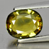 Greenish Yellow Sapphire 2.55 Ct. Oval 9.1 x 7.5 Mm. Natural Gemstone Unheated