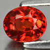 Red Songea Sapphire 1.22 Ct. VVS Oval 6.5 x 5.4 Mm. Natural Gemstone Tanzania