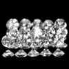 White Sapphire 0.89 Ct. 15 Pcs. Round Diamond Cut 2.3 mm. Natural Gems Ceylon White Sapphire 0.89 Ct. 15 Pcs. Round Diamond Cut 2.3 mm. Natural Gems Ceylon