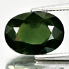 Green Sapphire 2.86 Ct. Oval Shape 10.5 x 7.6 x 4 Mm. Natural Gemstone Thailand