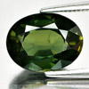 3.65 Ct. Natural Gemstone Green Sapphire Oval Shape From Thailand