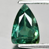 Green Sapphire 1.32 Ct. Fancy Shape 7.7 x 5.4 Mm. Natural Gemstone Thailand
